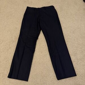 Theory Men's Size 32 Marlo Dress Pants Navy 100% Wool Slacks Trousers